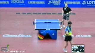 Oh Sang Eun vs Werner Schlager[Men's World Cup 2010]