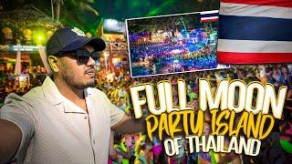 World Famous Full Moon Party Island of Thailand || Koh Phangan ||