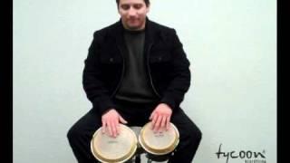 Tycoon Master Platinum Sunrise Series Bongos