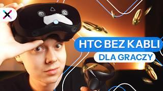 VR DO GIER TO BEZ KABLI  - Wrażenia z HTC VIVE Focus Vision