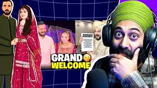 Grand welcome of Eman at home| Rajab ne Marriage Agreement  sign krwa lia | PunjabiReel TV Extra