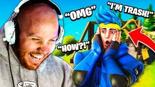 NINJA VS "THE WORST TEAM IN FORTNITE"