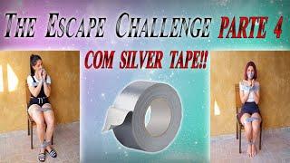 THE ESCAPE CHALLENGE PARTE 4 - #AMARRADAS #SILVERTAPE | Ca&Lu