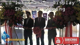 LG Information Display Showroom Opening