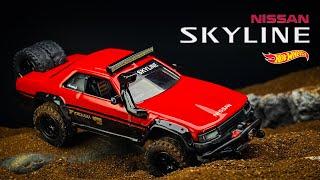 Nisaan Skyline R30 Desert Runner Hot Wheels Custom