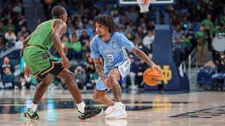 UNC Men's Basketball: Tar Heels Hold Off Notre Dame, 74-73