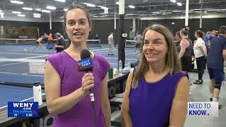 THE HOT TOPIC IS PICKLEBALL AND WENY NEWS TRIED IT OUT