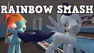 RAINBOW DASH GETS HER DOOR SMASHED WTF MY LITTLE PONY RIDE COMIC DUBS