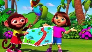 " Join Dora & the Monkey Crew: Sing Along to the Ultimate Kids' Nursery Rhymes! "