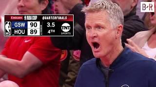 Warriors vs. Rockets INSANE Ending - Final 2 Minutes | 2024 NBA Cup