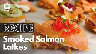 How to Make Perfect Latkes with Smoked Salmon—MOWI Style!