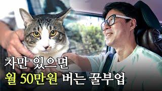 드라이브하면서 150만원 이상 벌 수 있는 부업 공개