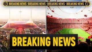 BREAKING NEWS: New 100,000 Seater Stadium Announced! | Man United News