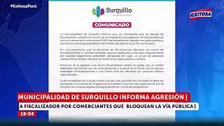 Alcaldesa de Surquillo, Dra. Cintia Loayza, denuncia agresión a fiscalizador en av. Tomás Marsano