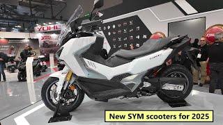 SYM scooters for 2025