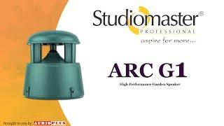 ARC G1 Outdoor Speaker By Studiomaster Professional.