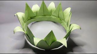 LAST-MINUTE DIY PAPER CROWN EASY STEP-BY-STEP TUTORIAL VIDEO