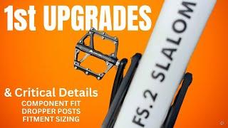 INITIAL UPGRADES for FS.2 Slalom Dual Suspension Mountain Bike from Ozark Trail | Pedals & Info