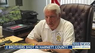 2 brothers shot in Harnett County home