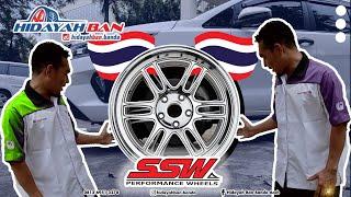 Velg Racing SSW di KIJANG INNOVA upgrade  makin keren pakai ban Bridgestone