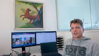 Interview with Mr Benedikt Gross (FUB) during the first PhasmaFOOD prototype device testing