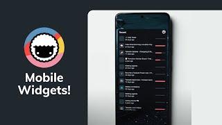 Taskade New Mobile Widgets (Tutorial)