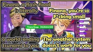 Finana appeared in chat, and get cooked for no reason by these two 