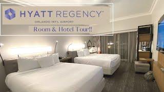 Orlando Airport Hotel!! ️ | Hyatt Regency Orlando International Tour & Review!