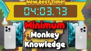 BTD6 Race Mobile Friendly Tutorial  Minimum Monkey Knowledge The Long Haul