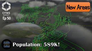 Creating new expansions for 589k people in Cities Skylines 2 | Austin Bay Ep 50