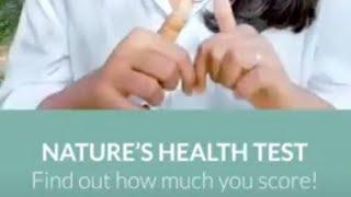 Nature's Health Test || Find out how much you score