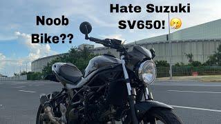 Hating on Suzuki SV650. Such a noob?