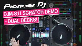 Pioneer DJ DJM-S11 Demo - Dual Decks, Touch FX, Smooth Echo