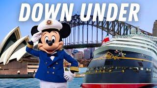 The Disney Wonder Is In AUSTRALIA!