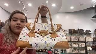 LOUIS VUITTON BEVERLY GM MULTICOLOR CANVAS SHOULDER BAG REVIEW | DALLAS DESIGNER HANDBAGS