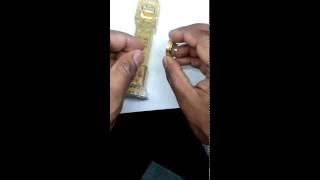 London Crystal Big Ben Clock Souvenir : How to  change the time on the clock