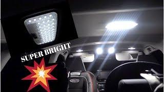 #Bulletsolano #RAV4 #InteriorLED SUPER BRIGHT LED's for the 2019 RAV4