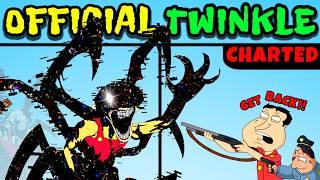 Friday Night Funkin' VS Darkness Takeover END Twinkle V3 Fan Chart | FNF Family Guy Glitch Pibby/New