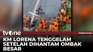 Detik-detik Kapal Motor Lorena Angkut Puluhan Orang Tenggelam di Situbondo | Kabar Siang tvOne