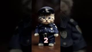 little police cat Hamza and khadija