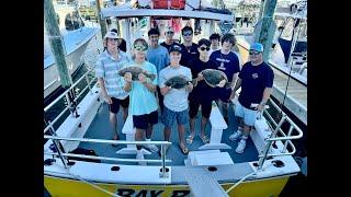 3 & 4 LB FLOUNDER on the Bay Bee!!   Behind the scenes of Hooked on OC 