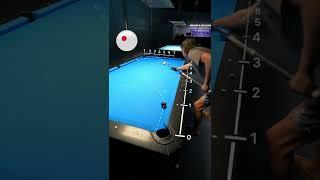 Last part to this two-rail kick shot! #shorts #billiards #tutorial #poollesson #8ballpool #hack