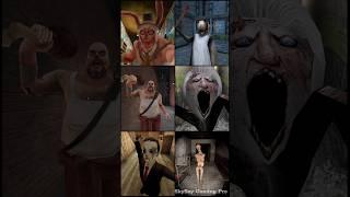 Mr Xantu Vs Granny Vs Mr Meat Vs Spider Angelene Vs Evil Doll Vs Dark Pursuer #Shorts