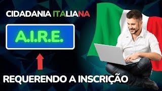 CIDADANIA ITALIANA - AIRE - FAZENDO O REQUERIMENTO DE INSCRIÇÃO:FAST IT(PARTE 3 - SÉRIE DE 4 VÍDEOS)