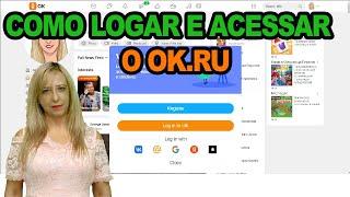 Como Logar e Acessar o OK.RU