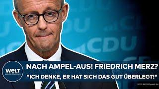 AMPEL-AUS: Friedrich Merz? "Ich denke, er hat sich das gut überlegt!" - Verena Pausder