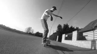 Sunny Monday longboarding