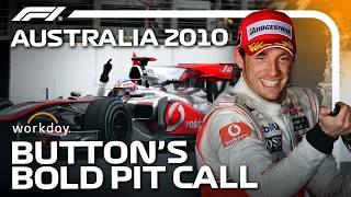 How Jenson Button Won His First Ever Grand Prix For McLaren! | Workday Winning Strategies