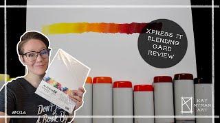 Testing X-Press It Blending Card  Thoughts and Review