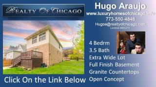 4 bedroom homes for sale in Berwyn Il  with extra wide lot